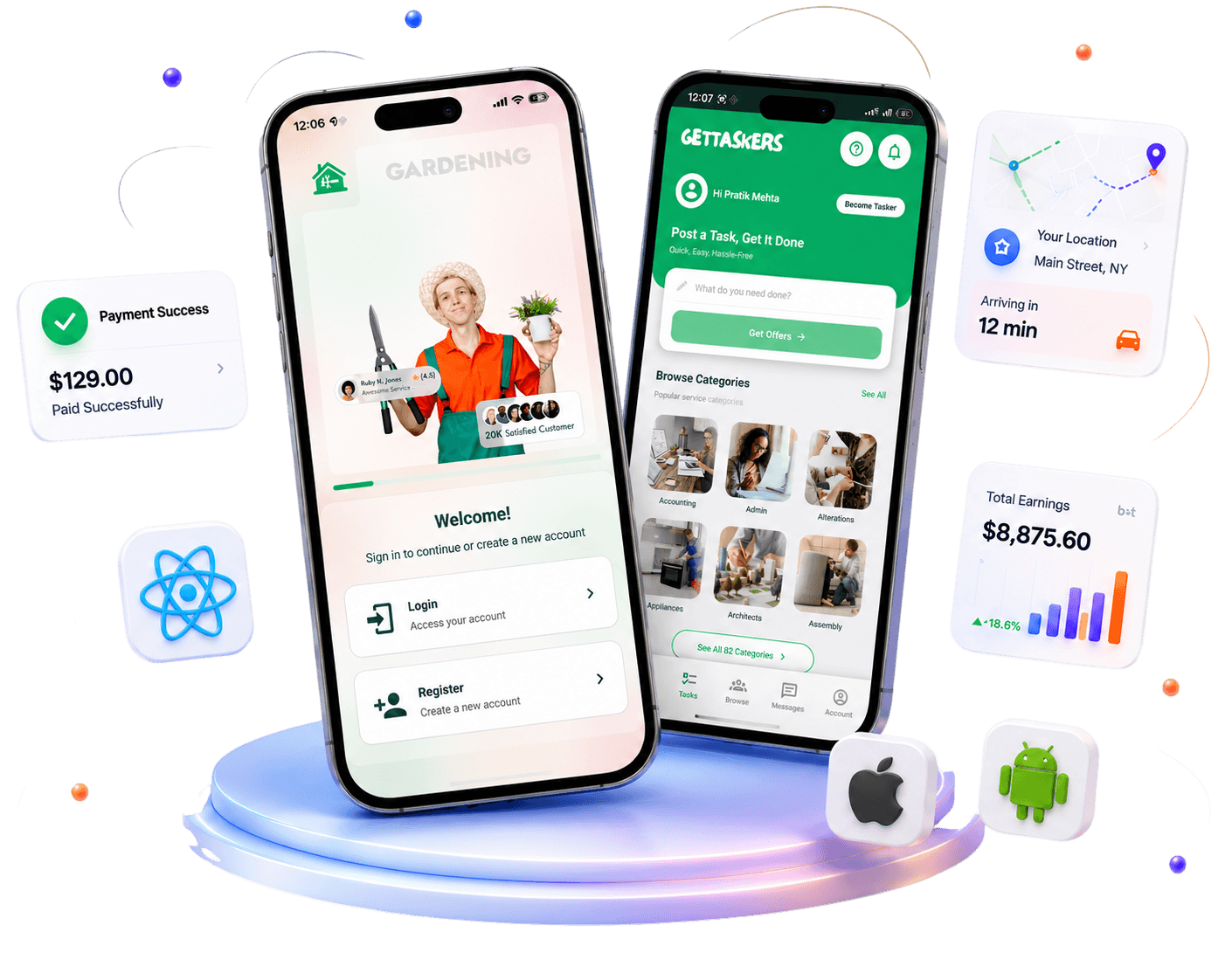 Mobile App Hero