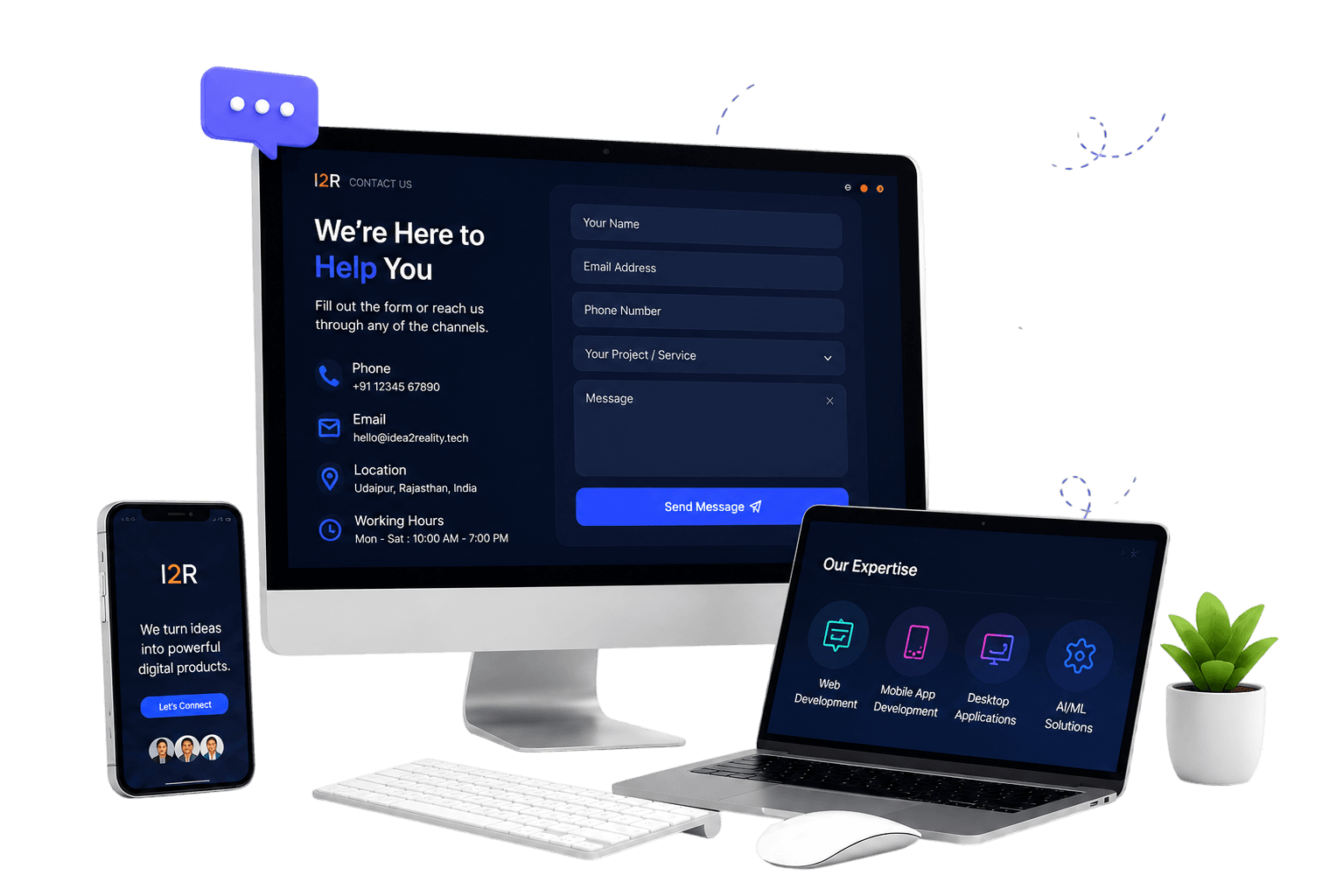 Contact Idea2Reality